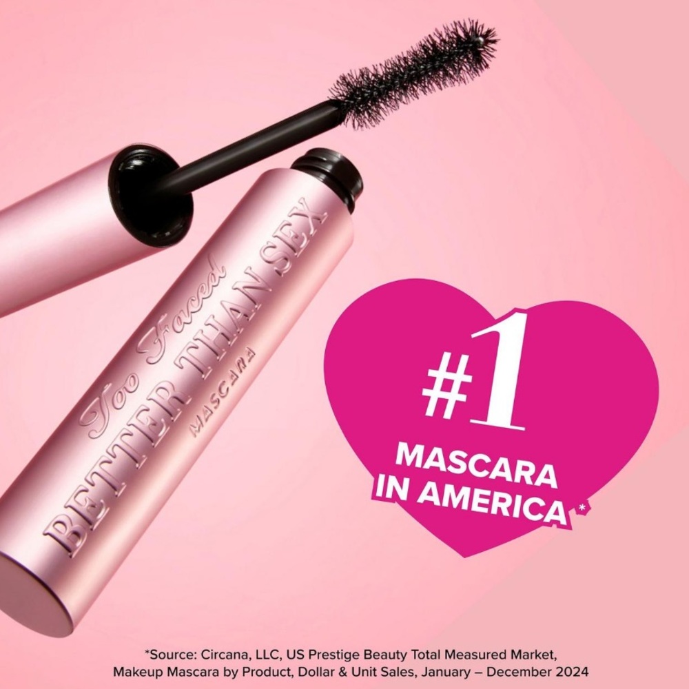 Too Faced Better Than Sex Volumizing Mascara 8ml BRAND NEW/SEALED - Picture 8 of 11